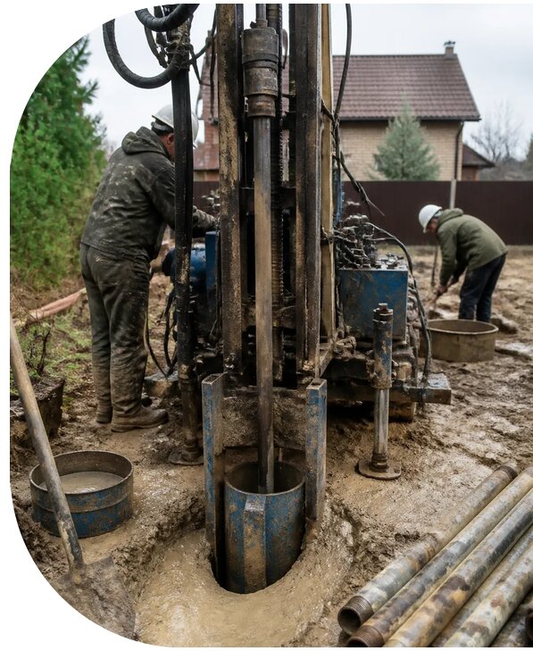 Углубление скважины на воду в Мирном от 3033 р. | АПаруса-Мир
