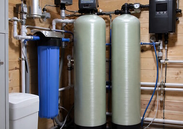 Монтаж системы водоочистки в частном доме